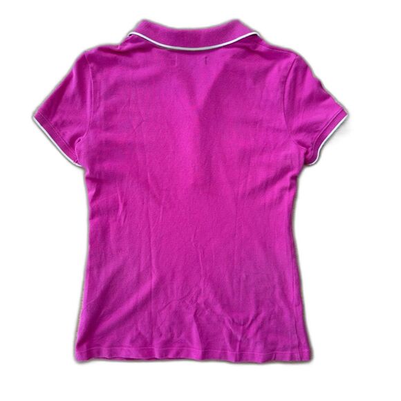 Aeropostale Pink Polo Shirt Short Sleeve Top size Small - Picture 2 of 7